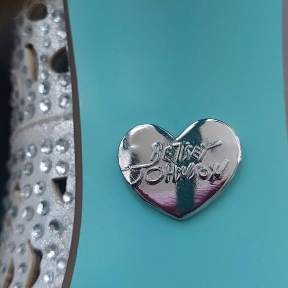 Blue by Betsey Johnson  Elsa Heels Wedding Bridal Formal size 8.5 - Picture 12 of 15